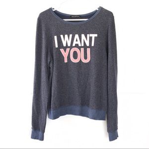 Wildfox | I Want You Pullover Sweater